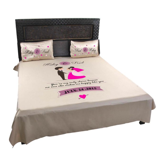 Customized Pillows And Bed-sheets
